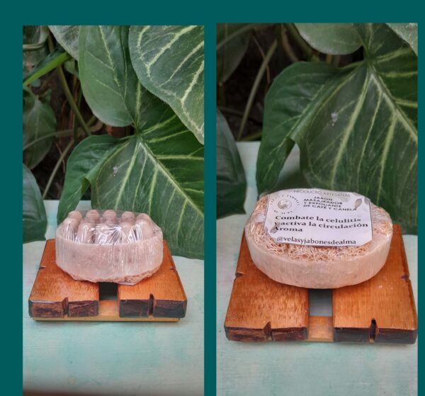 Jabon exfoliante natural