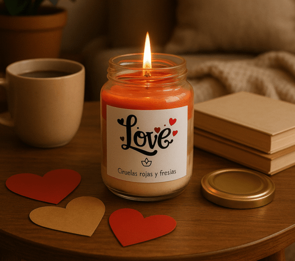 velas ´´LOVE´´ - Imagen 4